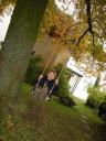 Sohn, gib acht, hier hat Mama auch schon mal gesessen