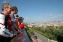 Einmal quer durch die City, ein Blick zurück