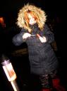 Tapfer dabei. Und gezündelt bis nachts um eins: Unser Partygirl Hannah
