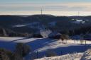 über eine tolle Winterlandschaft